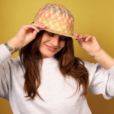 6-Panel Hat - Flat Brim - Unstructured - Poly Twill 4cp